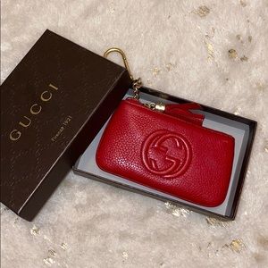 Red Gucci Coin Purse